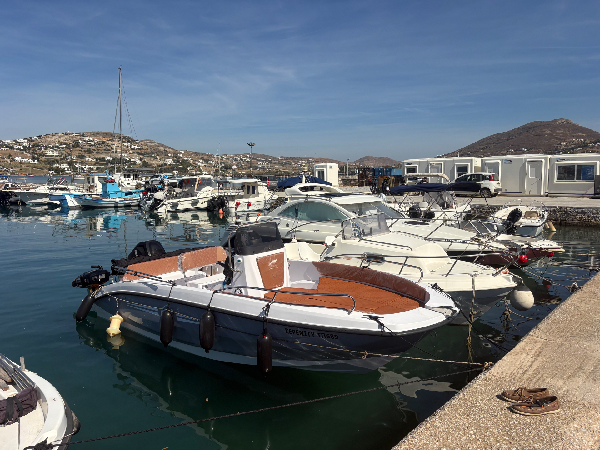 Serenity — boat rental with skipper in Paros, Pounta port